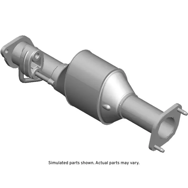 23229312 - : 3-Way Catalytic Converter with Flange, Insulator, Gasket, and Bolts for GM Image