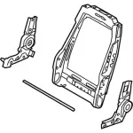 AR3Z6361018A - Body: Seat Back Frame for Ford: Mustang Image