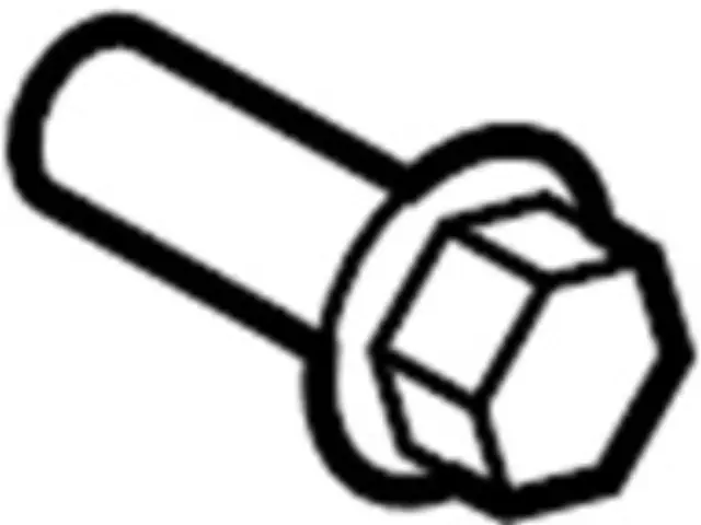 112503611 - Body: Impact Bar Bolt for INFINITI: FX35, FX37, FX50, G25, G37, M35h, M37, M56, Q40, Q50, Q60, Q70, Q70L, QX50, QX70 Image