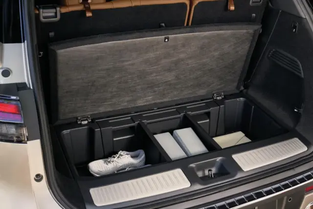 T99C26TA0E - Cargo Management: Divider - Underfloor Storage (set of 2) Black for INFINITI: QX60 Image