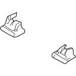 8A5Z5461748CA - Body: Track Cover for Ford: Taurus | Lincoln: MKS Image