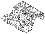2W7Z5411160AA - Body: Floor Extension for Ford: Crown Victoria Image