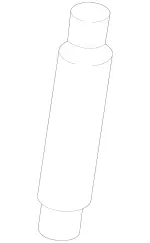 44776613009051 - : Lock Knob for Mercedes-Benz Image