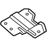 DA5Z16C198A - Body: Mount Bracket for Lincoln: MKS Image