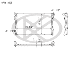 A13308 - : Koyorad Radiator for Koyo Image