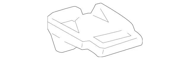 2205040240 - Radiator: Holder for Mercedes-Benz: S430, S55 AMG, SL500, SL55 AMG, SL550, SL600, SL63 AMG, SL65 AMG Image image