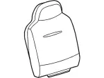 F81Z2564811DA - Body: Seat Back Pad for Ford: F-250 Super Duty, F-350 Super Duty, F-450 Super Duty, F-550 Super Duty Image