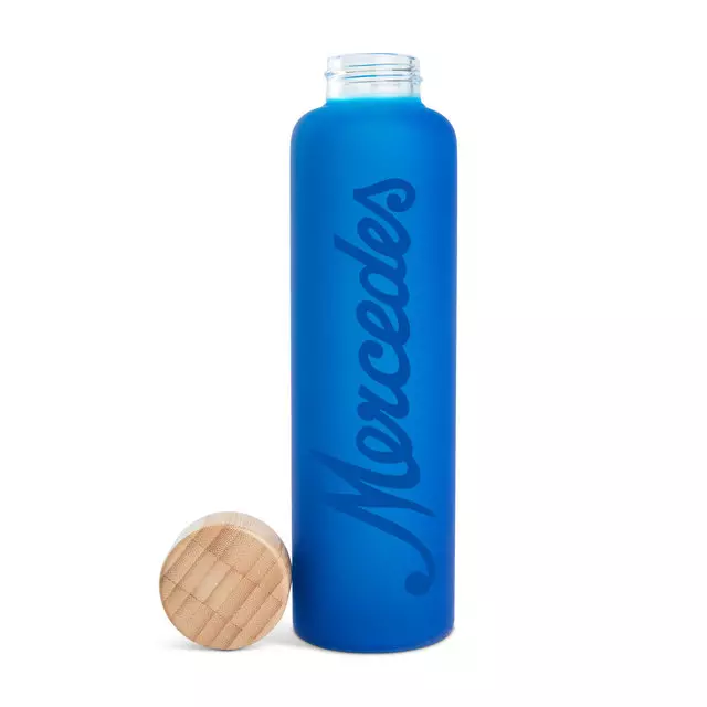 Mer 18oz  Glass Bottle With Bamboo Lid C - Mercedes-Benz (1524319-00)