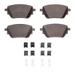 1600220701 - : DFC EURO 5000  Ceramic Pad and Hardware Kit for DYNAMIC FRICTION Image