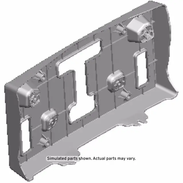 42766663 - : Front License Plate Bracket for GM Image