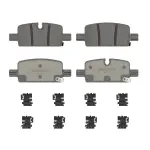 OEX2174 - : OEX Rear Disc Brake Pad Set Premium Ceramic for WAGNER BRAKE Image