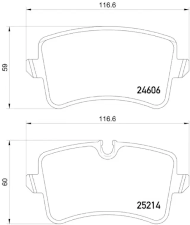 355016061 - Brakes &amp; Brake Parts: Disc Brake Pad Set for Hella Pagid Image