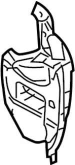 76635F6620 - Body: Reinforcement for Infiniti Image