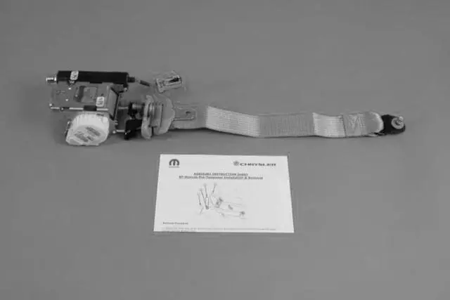 Front Outer Seat Belt - Mopar (ZV69BD1AJ)