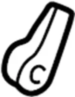 876100W001 - Body: Recline Lever for Infiniti Image