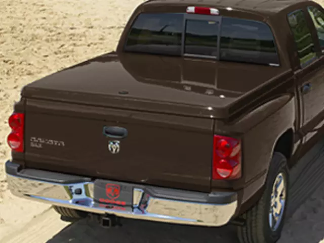 One-Piece Tonneau Cover in Body Color for 6' 4" Conventional Bed - Luxury Brown - Mopar (82215235AB)