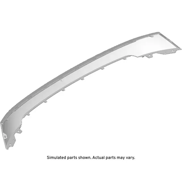 84161583 - : Black Front Bumper Fascia Skid Plate for GMC: Acadia Image