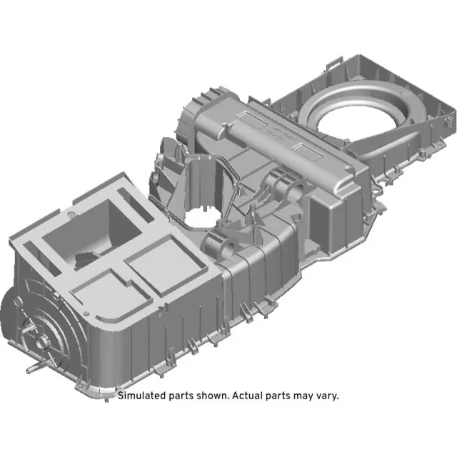 23160972 - : Heater, Air Conditioning Evaporator, and Blower Lower Case for GM Image