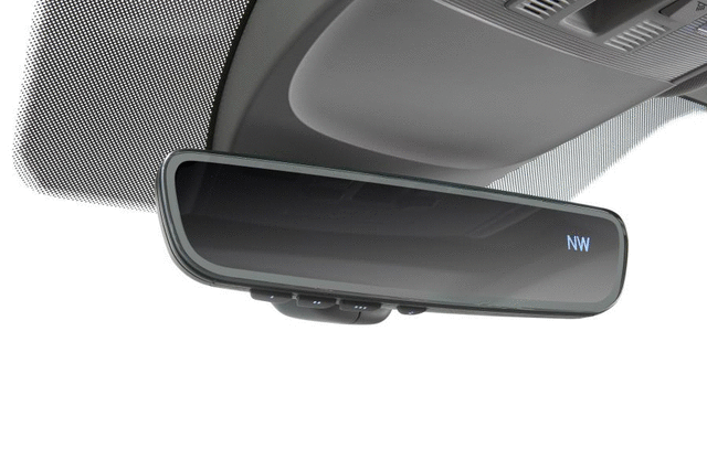 72548Q - Interior: Enhanced Rear View Mirror With Homelink for Volkswagen Image