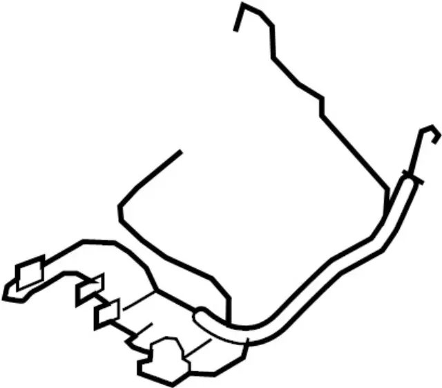 870691CC2A - Body: Harness for INFINITI: FX35, FX37, FX50, QX70 Image