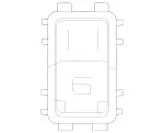 16790502019051 - Body: Window Switch for Mercedes-Benz Image