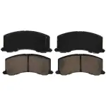 ZD677 - : QuickStop Front Disc Brake Pad Set Ceramic for WAGNER BRAKE Image