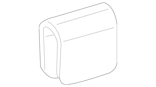 2119190721 - Driver Seat: End Stop for Mercedes-Benz: C250, C300, C350, CLS400, CLS500, CLS55 AMG, CLS550, CLS63 AMG, CLS63 AMG S, GL320, GL550, GLK250, GLK350, ML320, ML350, ML450, ML500, ML550, ML63 AMG Image image