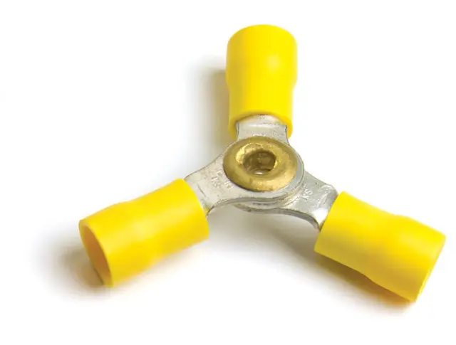 842581 - : Vinyl 3-Way "Y" Connectors, 12 - 10 Gauge for Grote Lighting Image