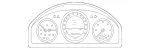 204900631380 - : Instrument Cluster for Mercedes-Benz Image