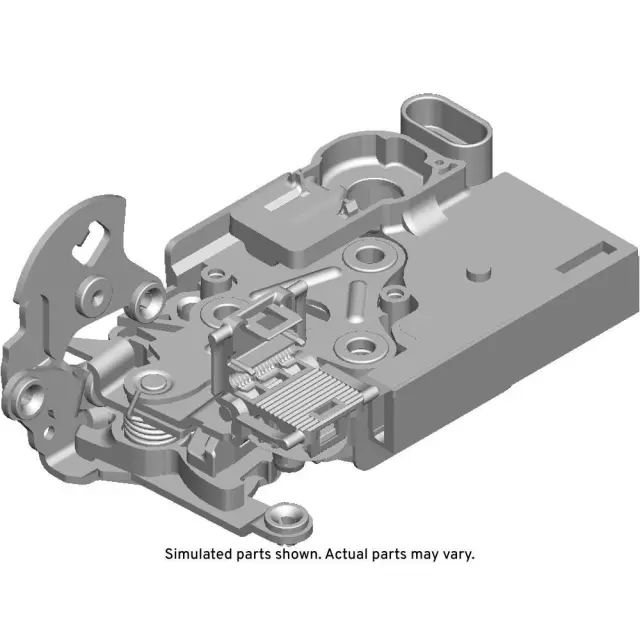 86593001 - Body: Lock Assembly for Chevrolet: Express 1500, Express 2500, Express 3500, Express 4500 | GMC: Savana 1500, Savana 2500, Savana 3500, Savana 4500 Image