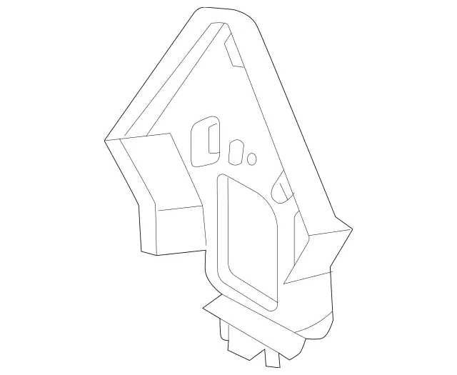 2138885000 - Attachment Parts: Holder for Mercedes-Benz: E300, E350, E400, E43 AMG, E450, E53 AMG, E63 AMG S Image image