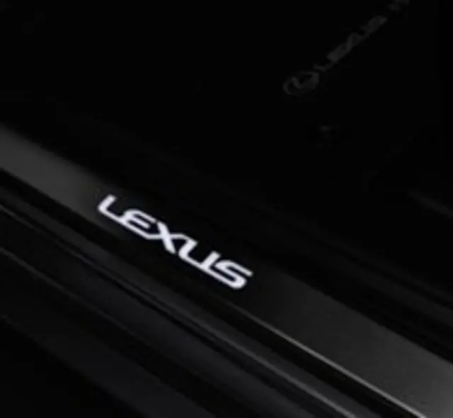 PT9425321002 - Exterior: Illuminated Door Sills, Black for Lexus: IS300, IS350, IS500, RX450h Image