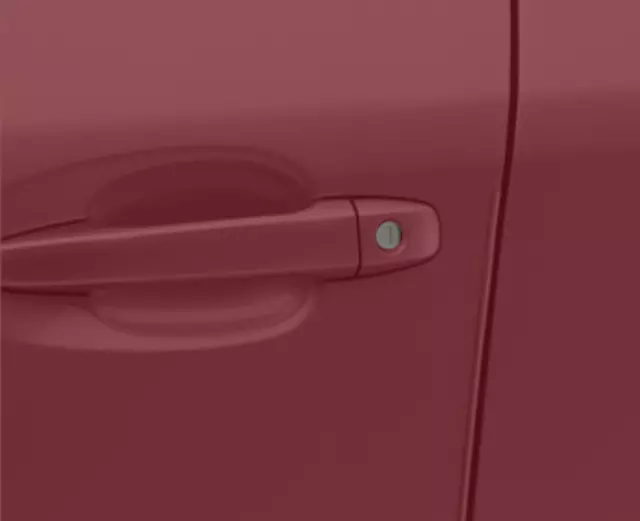 SOA801P001U9 - Exterior: Door Edge Guard Kit - Venetian Red Pearl for Subaru: Forester Image