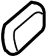 165800613 - Body: Pressure Valve Plug for INFINITI: EX35, EX37, QX50 Image