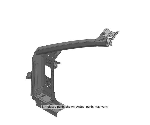 84837036 - Body: Hinge Pillar Assembly for Chevrolet: Corvette Image
