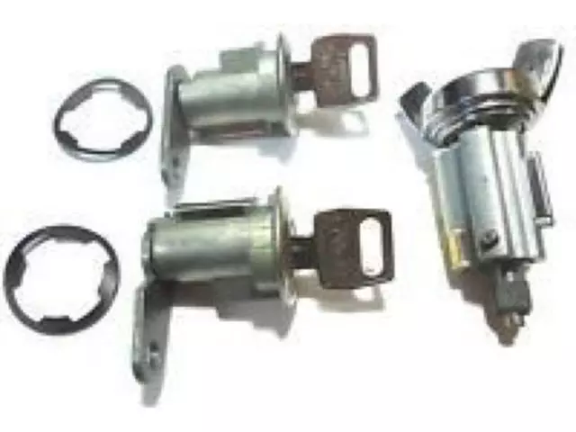 F5TZ1522050BA - Steering: Cylinder &amp; Keys for Ford: Bronco, F-150, F-250, F-250 HD, F-350, F-Super Duty Image