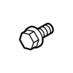 W706859S442 - Electrical: Mount Bracket Screw for Ford: EcoSport, Fiesta Image