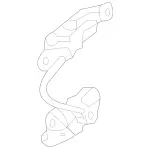 213740003564 - Rear-End Door: Lock for Mercedes-Benz Image