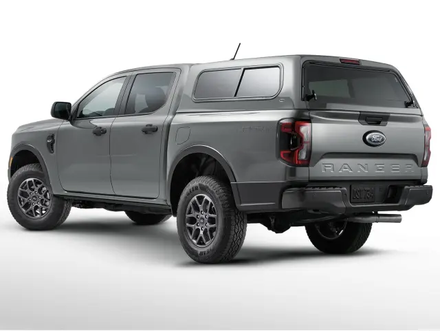 VR1WZ99501A42AD - Exterior: Cabhigh Bed Cap For 5.0Ft Bed, Iconic Silver for Ford: Ranger Image