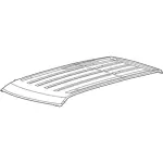 FB5Z7850202A - Body: Roof Panel for Ford: Explorer, Police Interceptor Utility Image