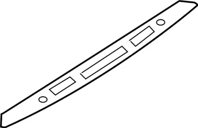 908161ZR1C - Body: Upper Molding for INFINITI: QX56, QX80 Image