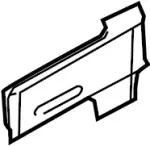 G5135CG000 - Body: Front Plate for Infiniti Image