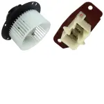 BK1055 - : HVAC Blower Motor Kit -- Blower Motor W/ Wheel Kit for UAC Image