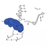 LX6Z9002A - : 2020-2021 Ford Escape - Fuel Tank for Ford: Escape Image