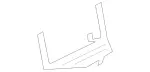 2306280014 - Panelling: Holder for Mercedes-Benz Image