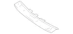20769045008P23 - : Roof Header Panel for Mercedes-Benz Image