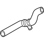3W4Z8B502AH - Cooling System: Upper Hose for Lincoln: LS Image