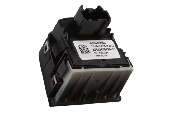 Part# 84065259 Jet Black Vehicle Stability Control System Switch - GM (84065259)