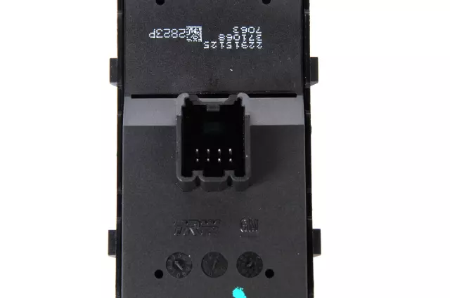 Part# 22915125 Cocoa Front Driver Side Door Window Control Switch - GM (22915125)