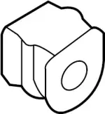 546131CA1A - Suspension: Stabilizer Bar Bushing for INFINITI: FX35, FX37, FX50, QX70 Image